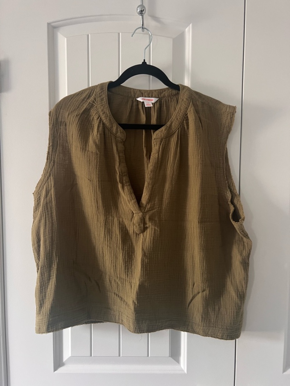 Joe Fresh Set in Olive Green Gauze - Picture 7 of 9